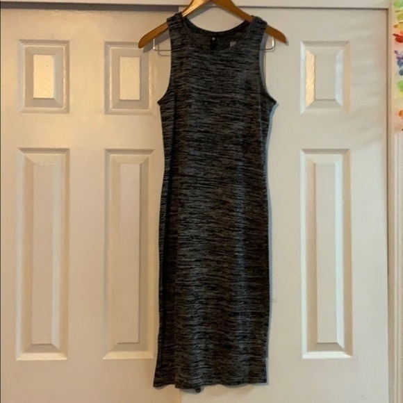 Grey Cotton On Midi Dress Size Medium - Picture 3 of 7